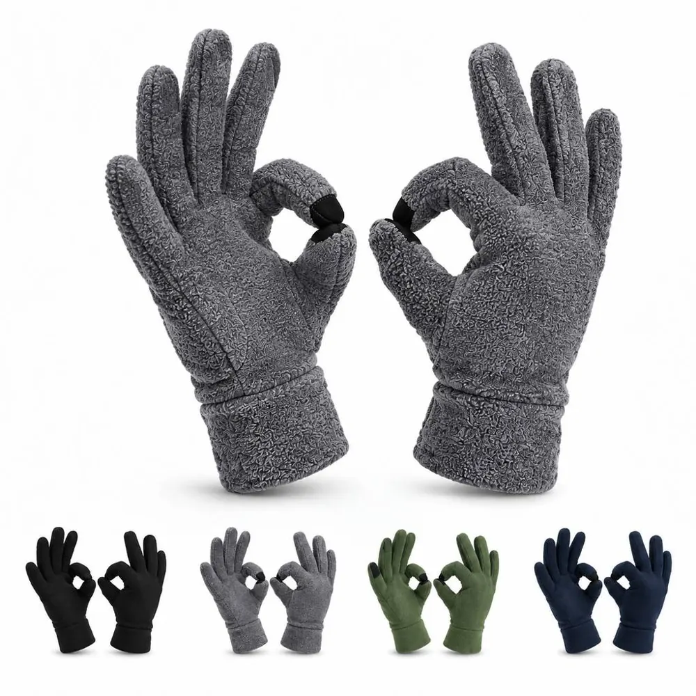 Winter Cycling Glove with Touchscreen Fingertips 2