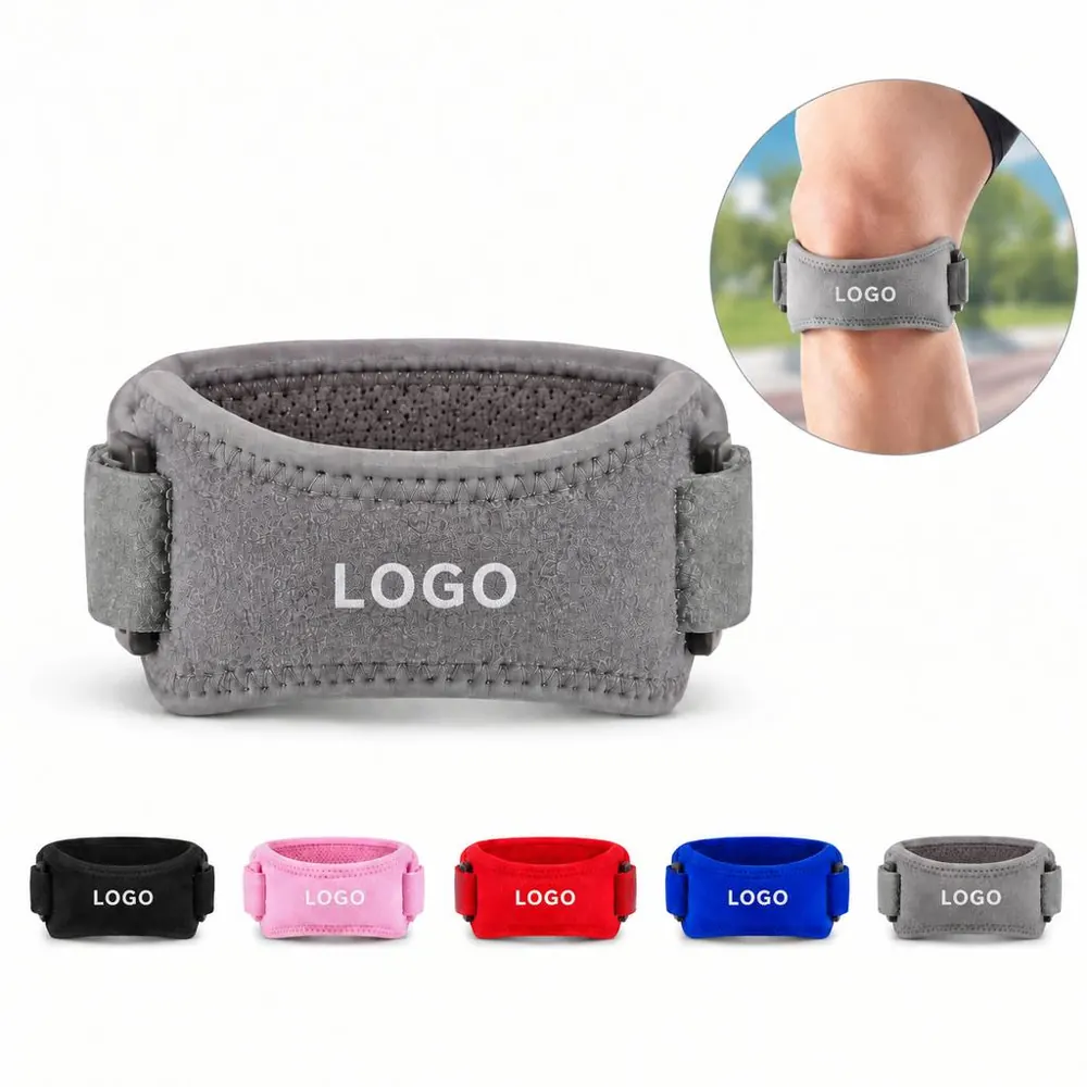 Knee Support with Adjustable Compression Straps