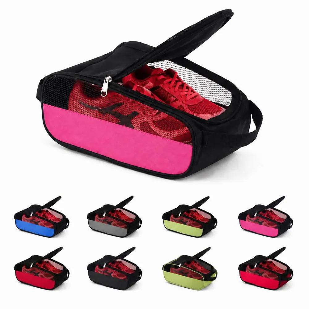 Golf Shoe Carrier with Ventilated Mesh Design 2