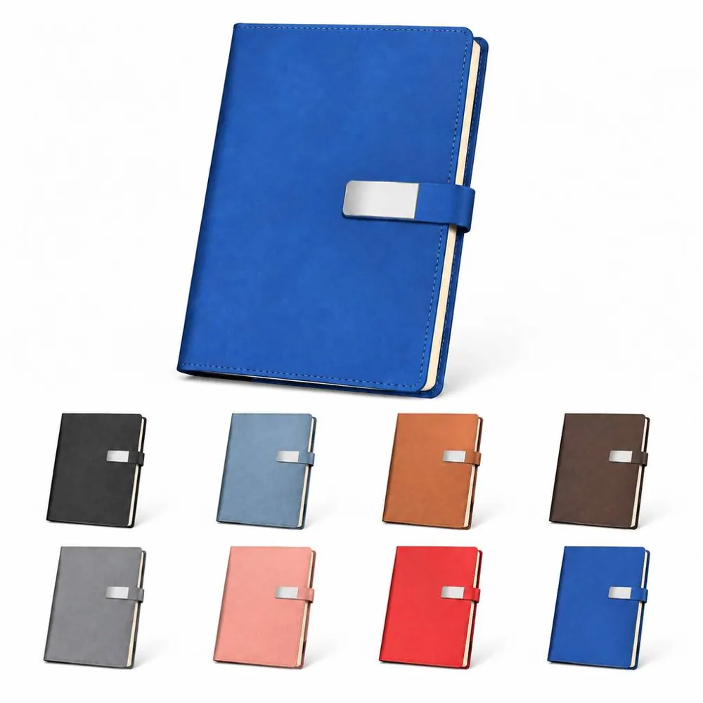A5 PU Leather Notebook with Magnetic Closure 2