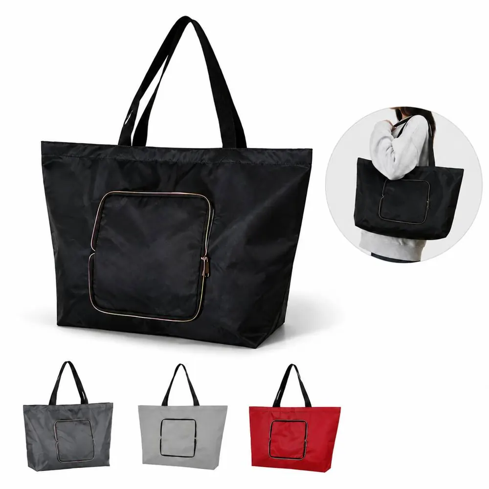 Compact Reusable Foldable Shopping Tote Waterproof 2