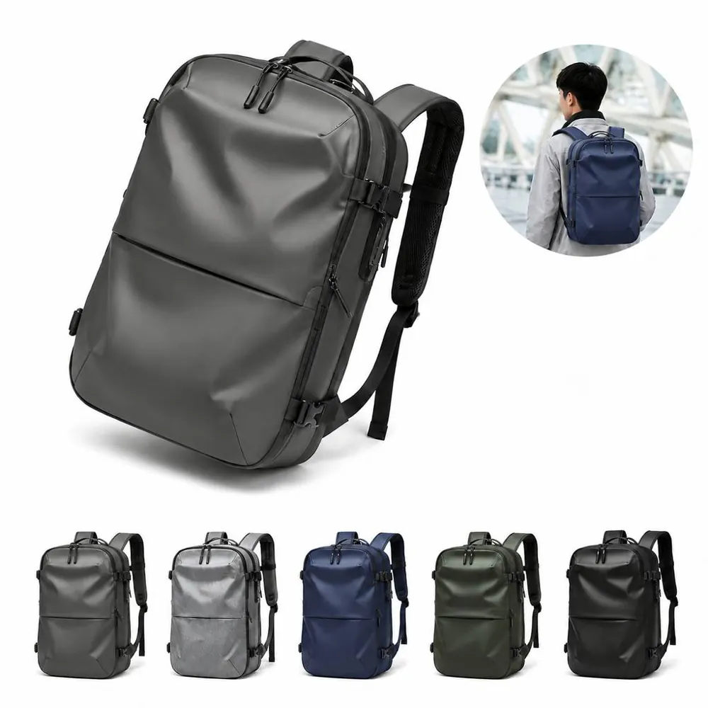 Compression Travel Backpack with Air Valve 2
