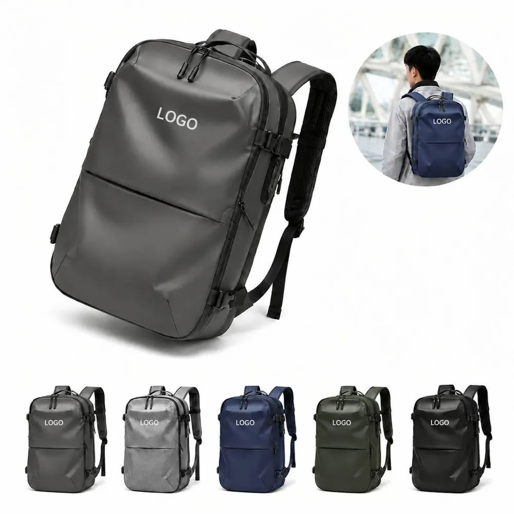 Compression Travel Backpack with Air Valve