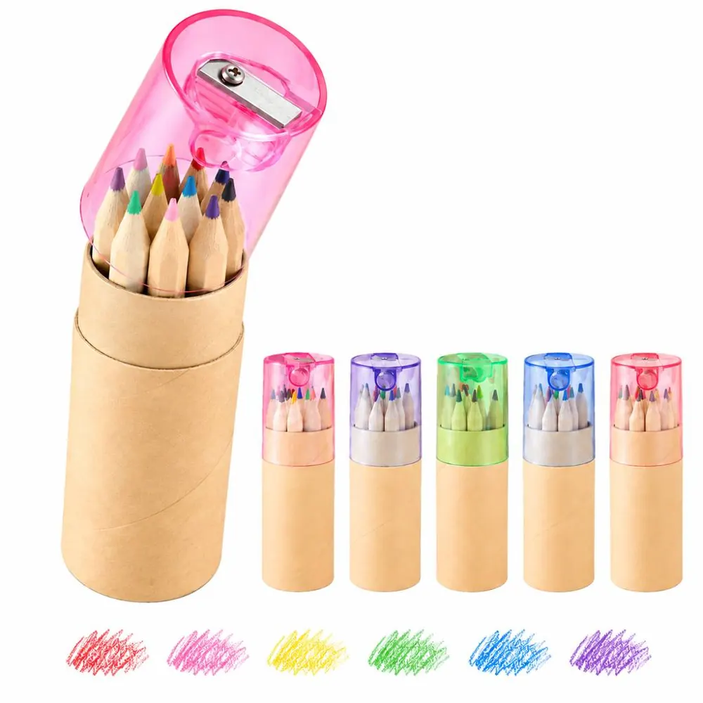 12-Color Colored Pencil Set for Drawing and Sketching 2
