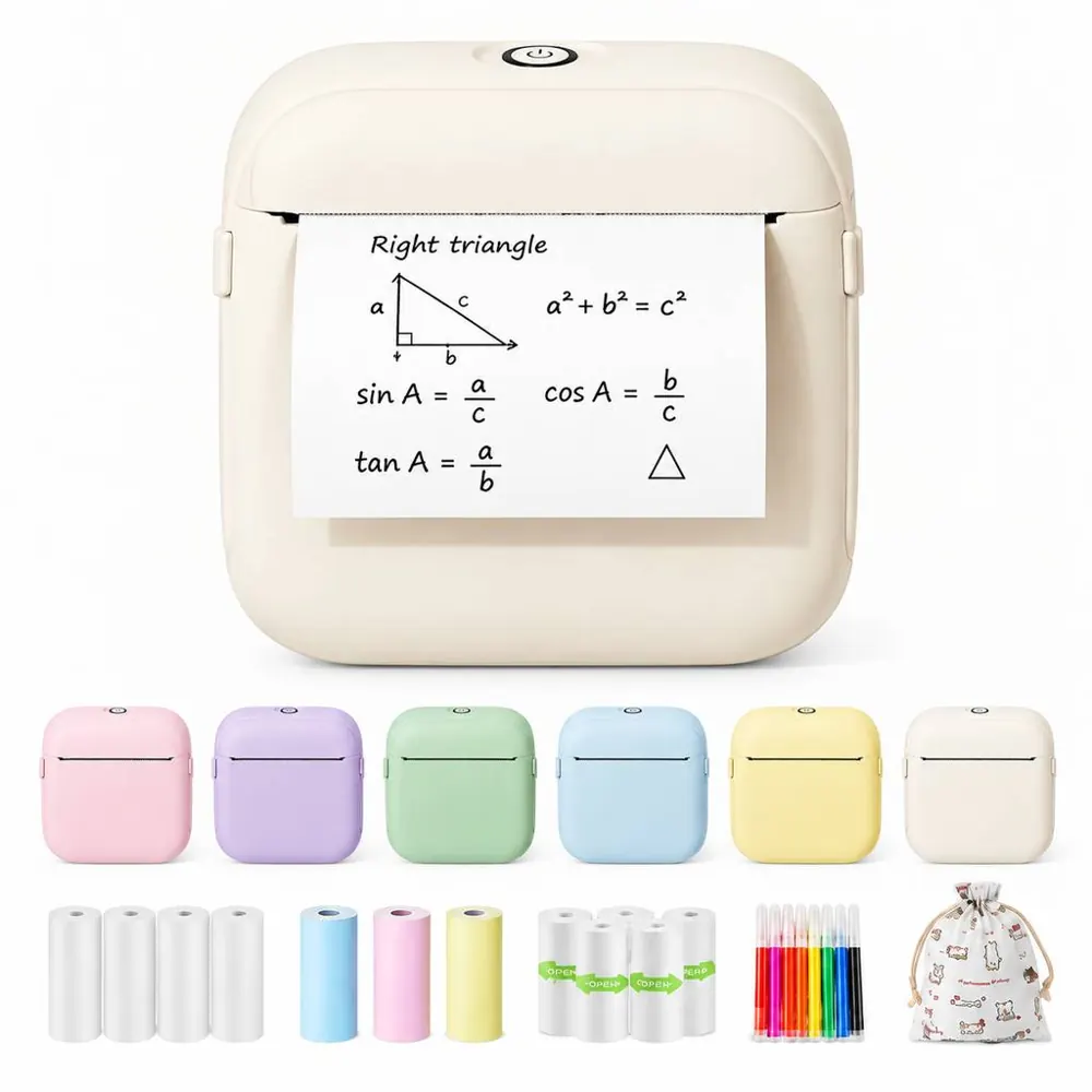 Portable Wireless Thermal Printer for Labels and Receipts 2