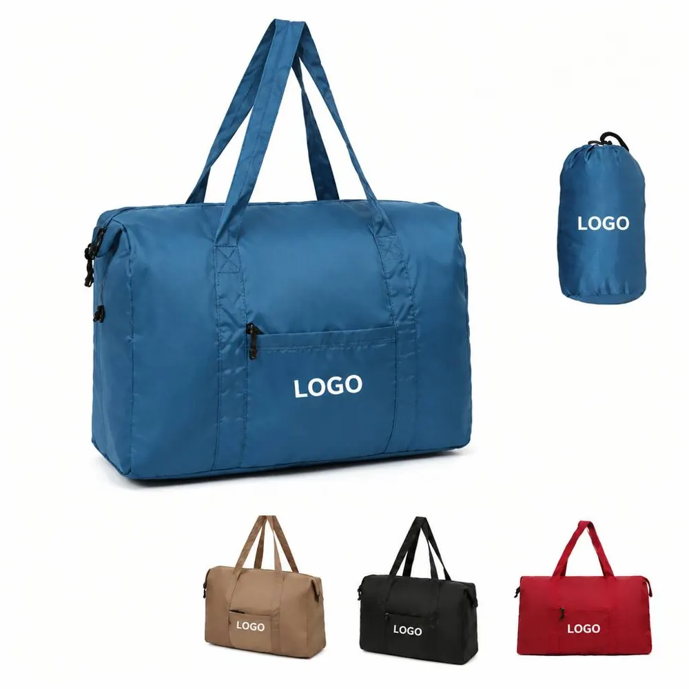 Water-Resistant Foldable Duffel for Travel and Camping