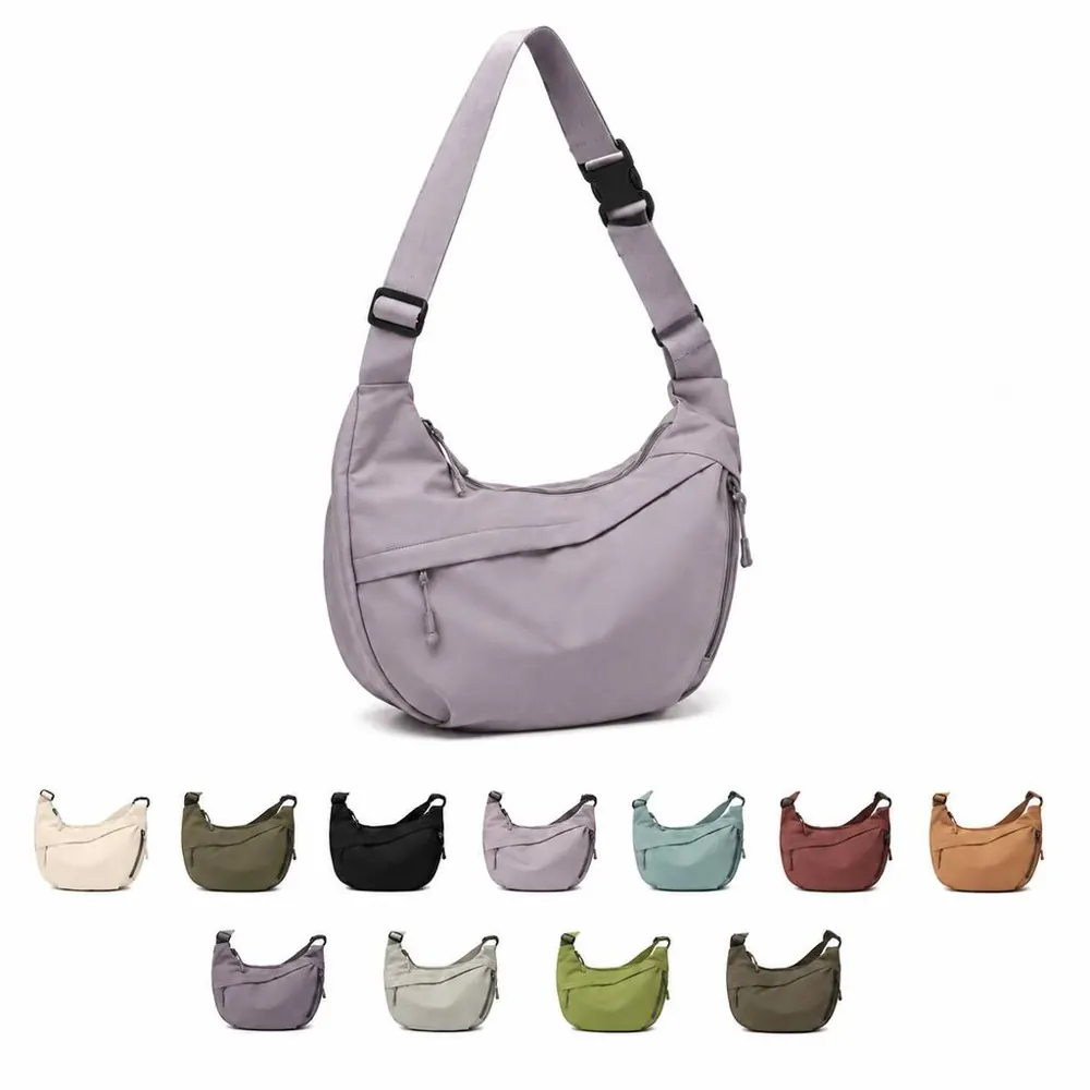 Water-Resistant Nylon Crossbody Shoulder Bag for Daily Use 2