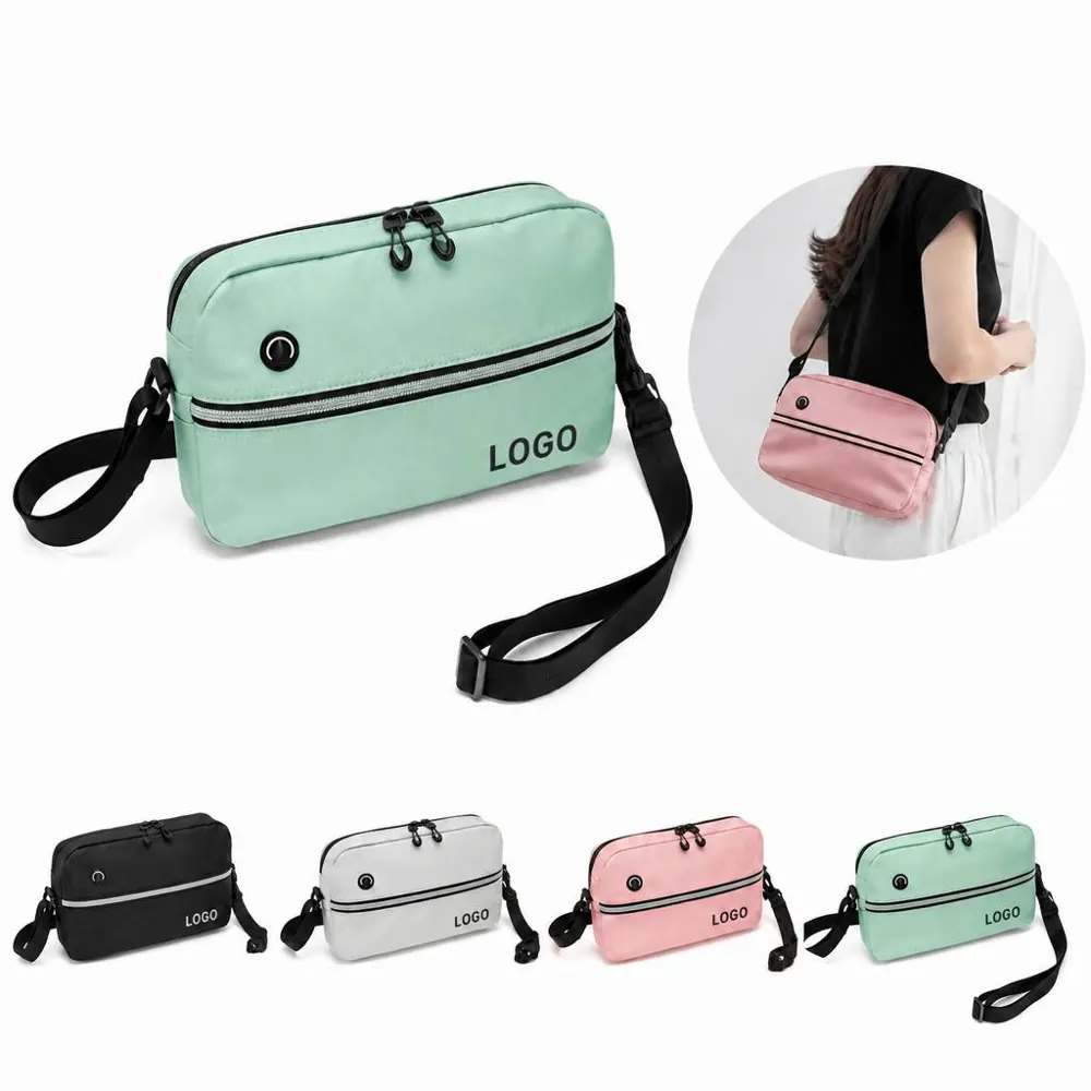 Nylon Convertible Crossbody Purse with Adjustable Strap