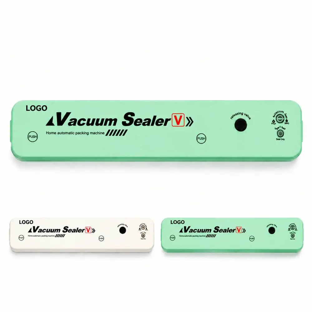 One-Touch Food Vacuum Sealer with LED Indicator