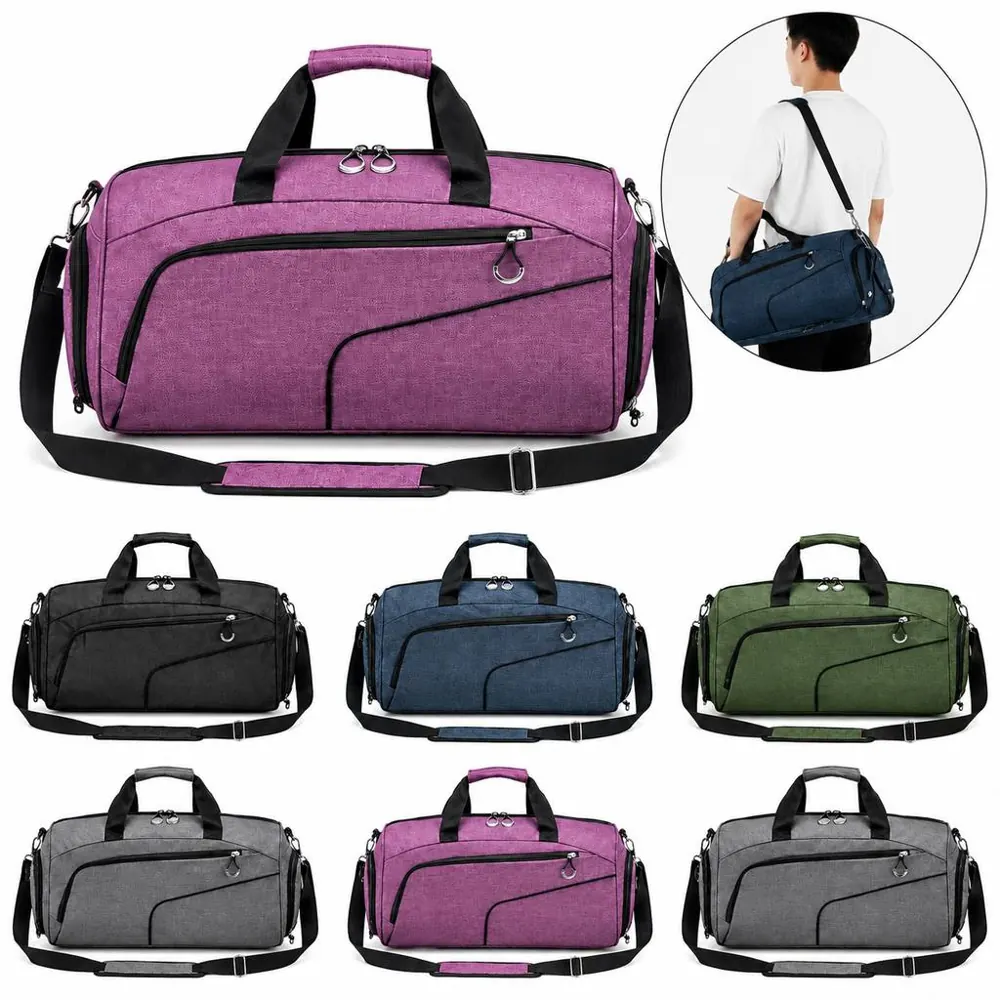 Water-Resistant Oxford Sports Duffel for Gym and Travel 2