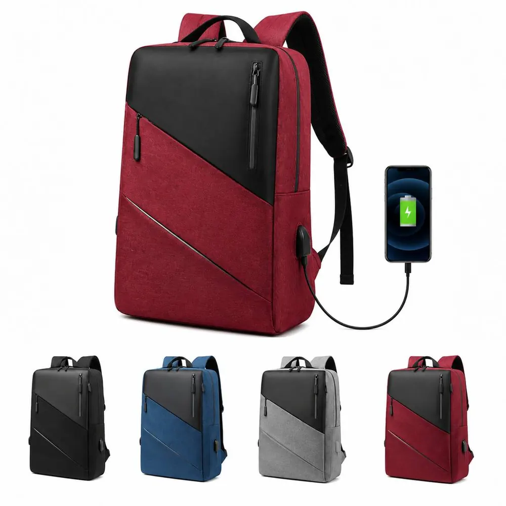 Business Travel Backpack with USB Charging Port 2