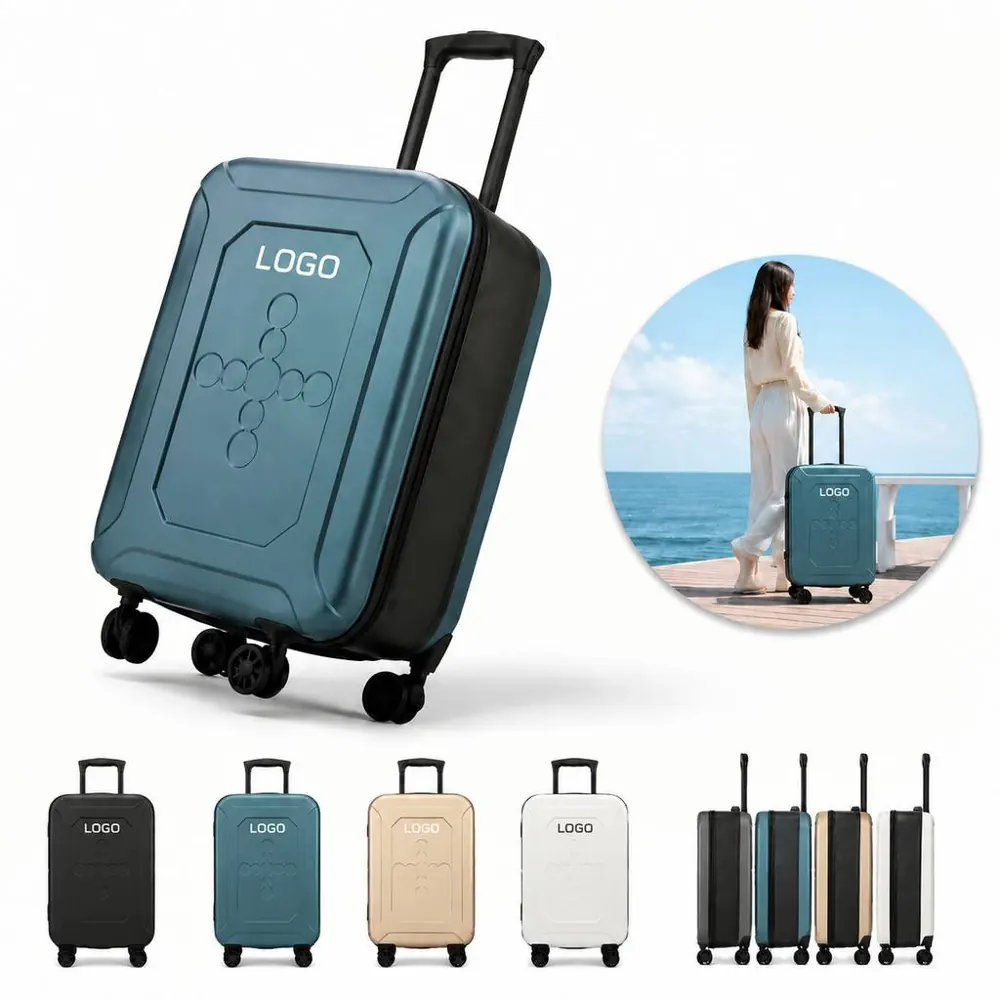Collapsible Hard Shell Carry-On Suitcase