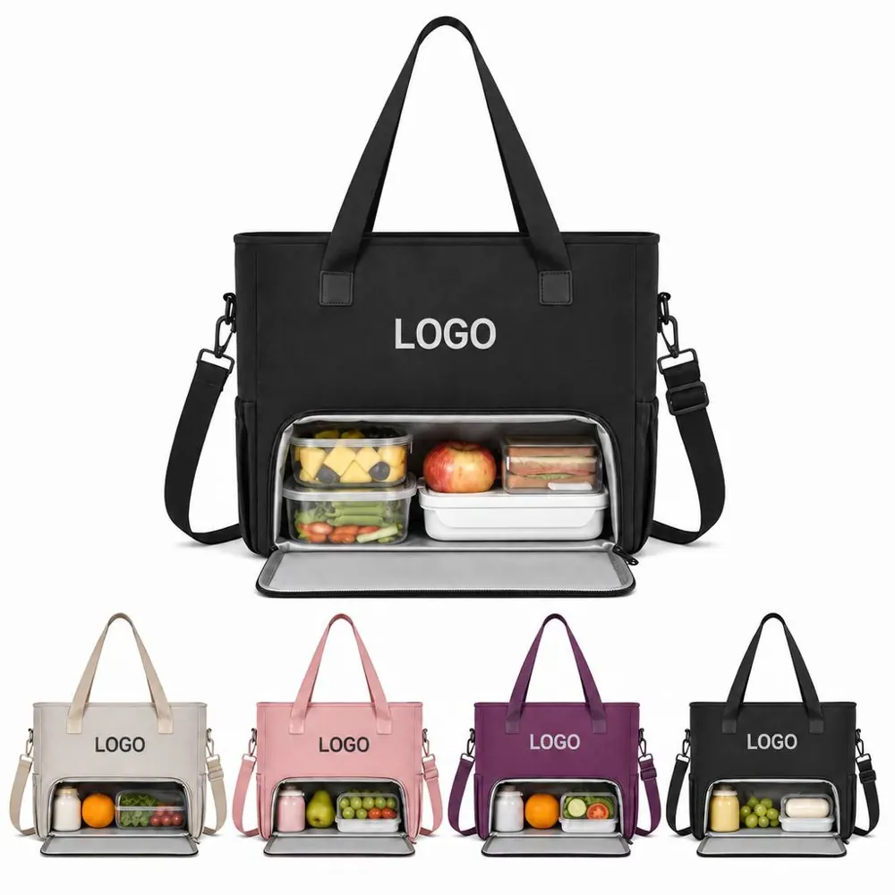 Lunch Bag with Thermal Meal Compartment