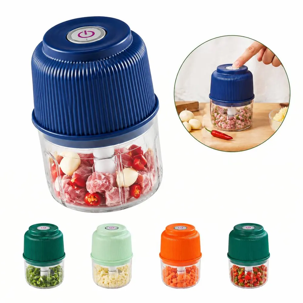 Compact Electric Grinder for Coffee Beans Spices Nuts Grains 2