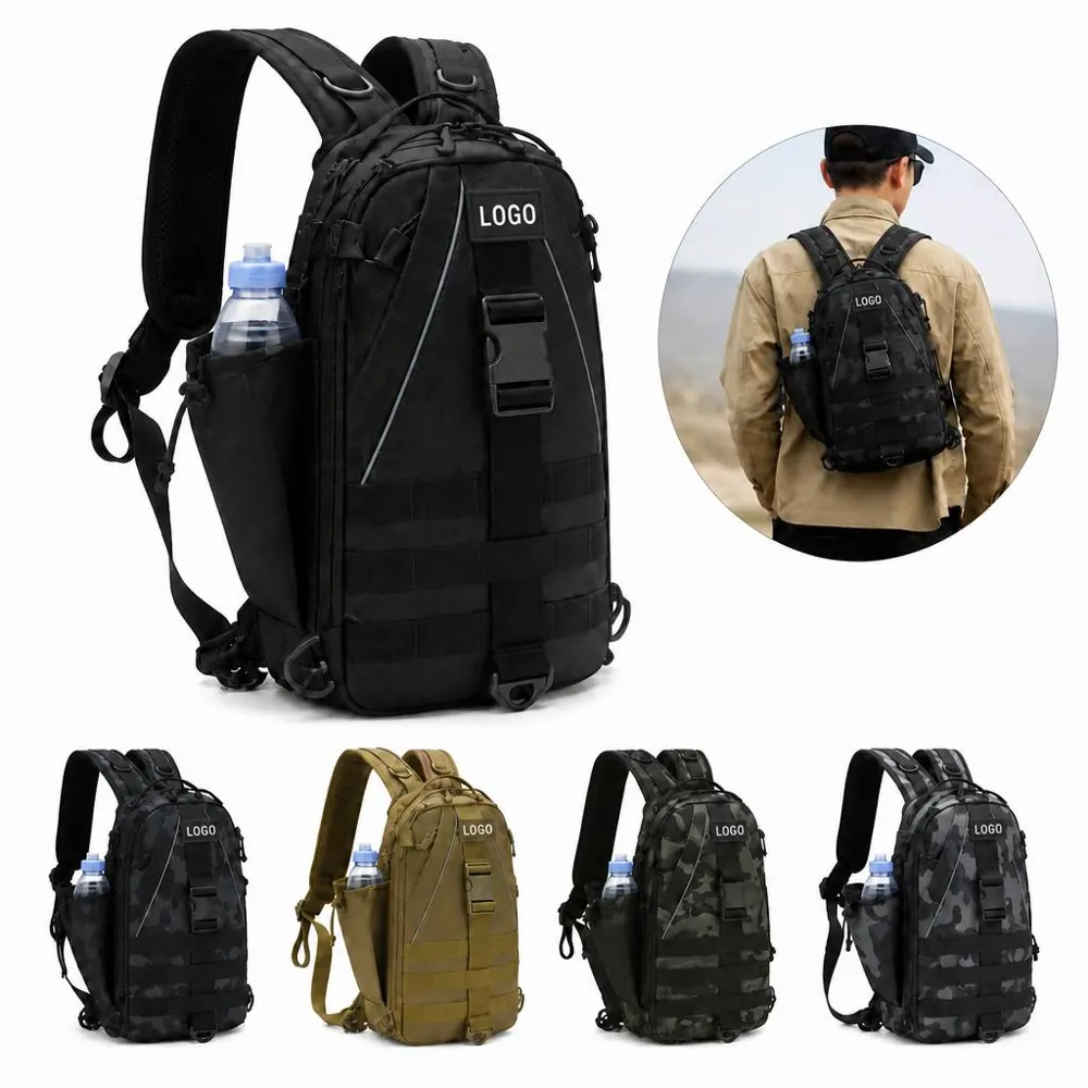 Water-Resistant Multi-Compartment Fishing Gear Pack