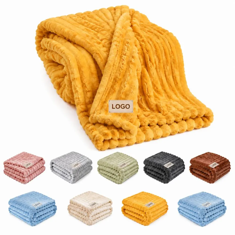 Cozy Soft Fleece Throw Blanket for All-Season Comfort
