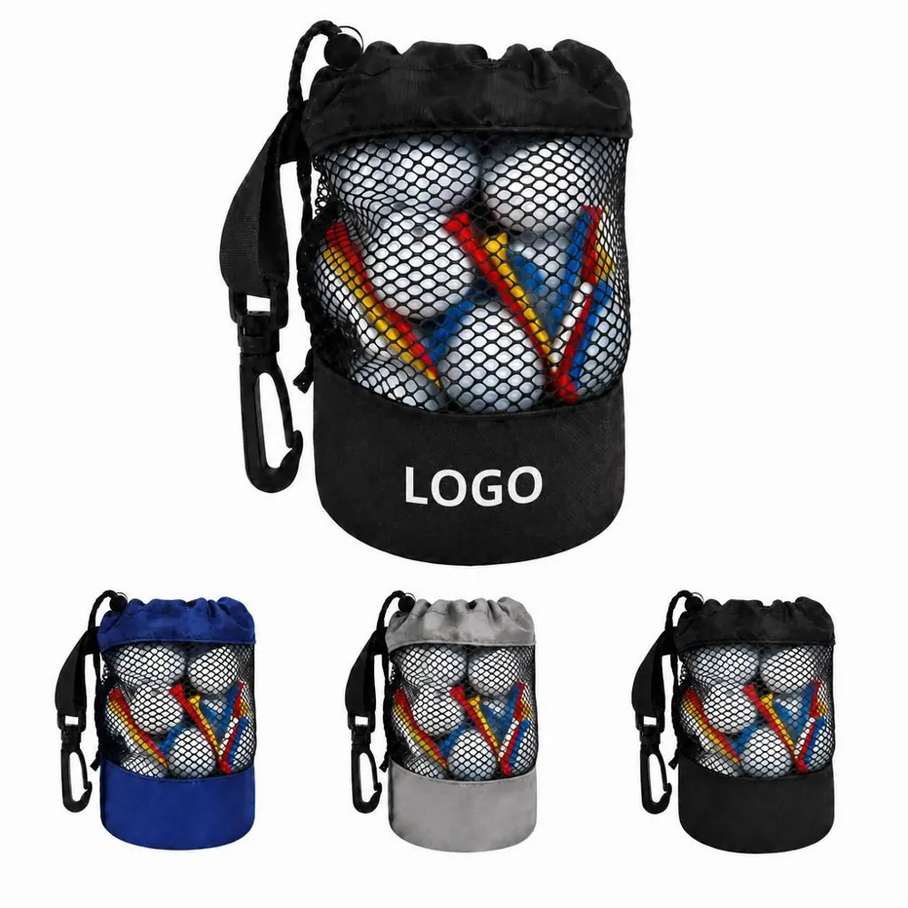 Golf Ball Breathable Mesh Storage Bag