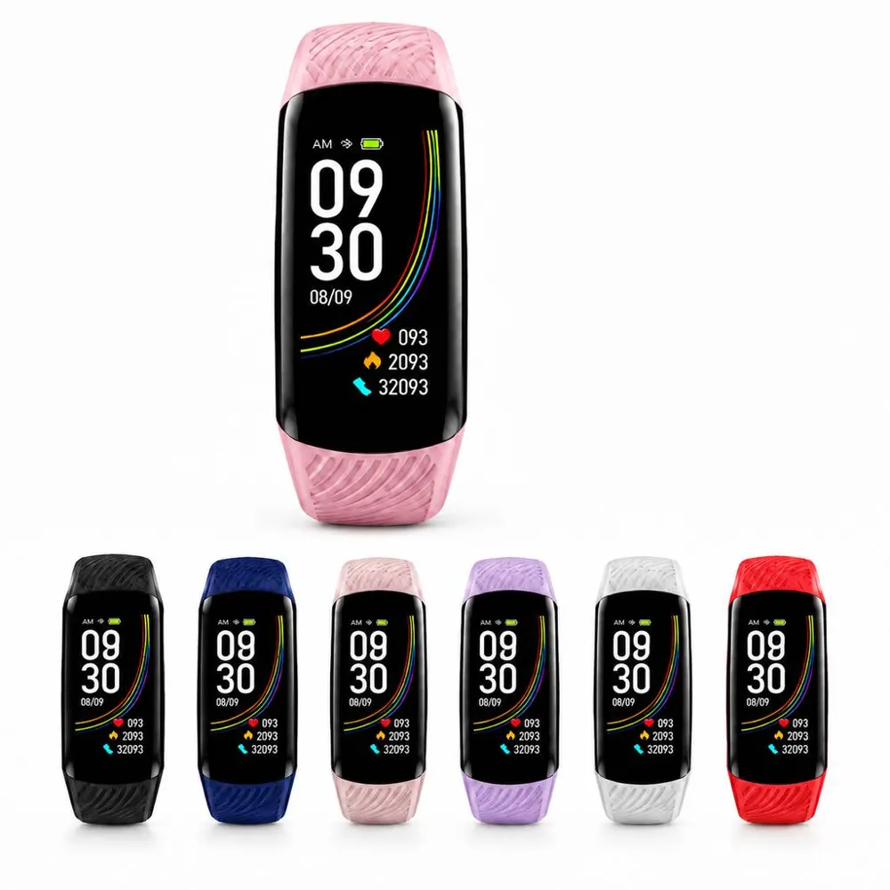 Smart OLED Fitness Tracker Wristband with Heart Rate Monitor 2