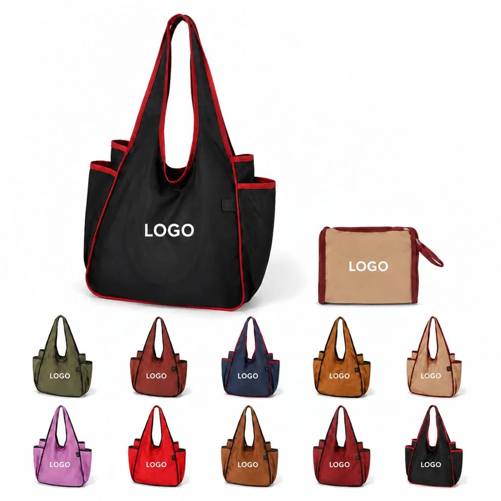 Large Capacity Foldable Tote for Grocery and Daily Use