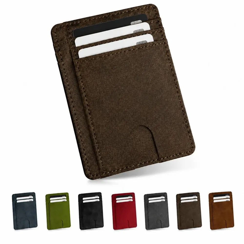 Slim RFID Blocking Card Holder for Secure Card Storage 2