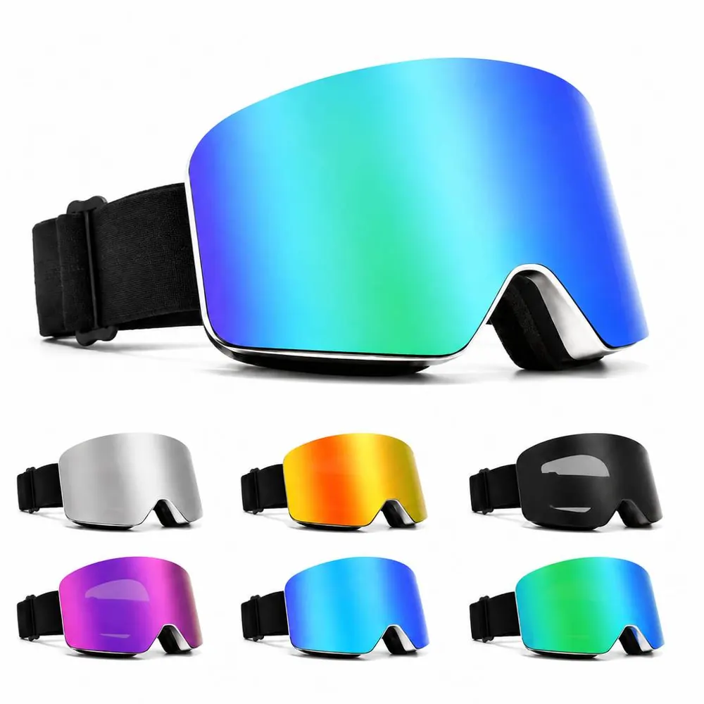 Anti-Fog Wide Lens Ski Goggles for Men and Women 2