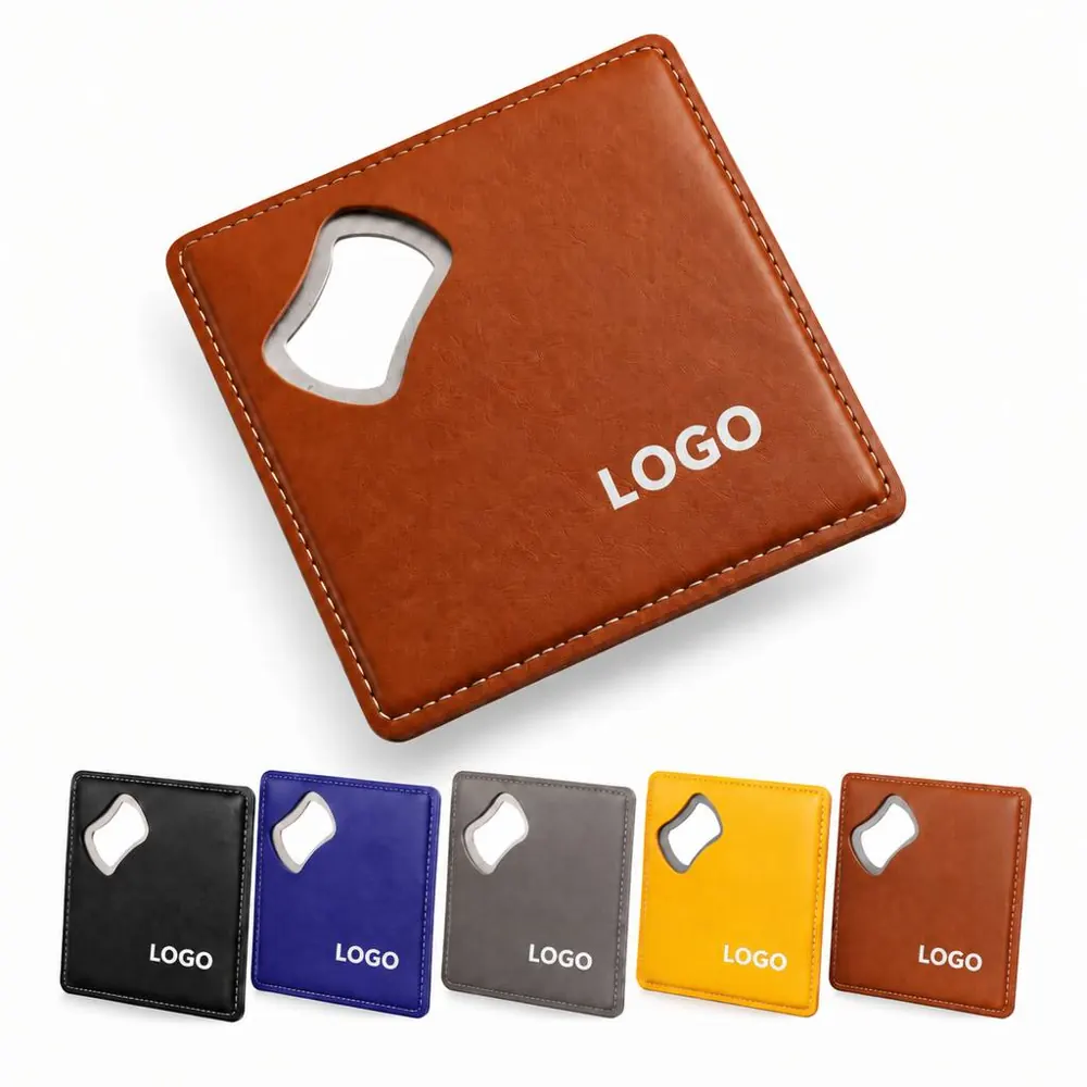 Multi-Function Bottle Opener Coaster for Drinks