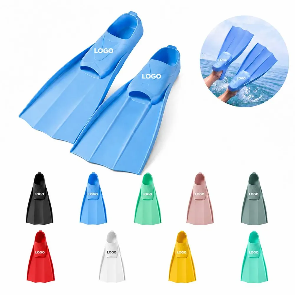 Training Fins for Underwater Propulsion and Leg Strength