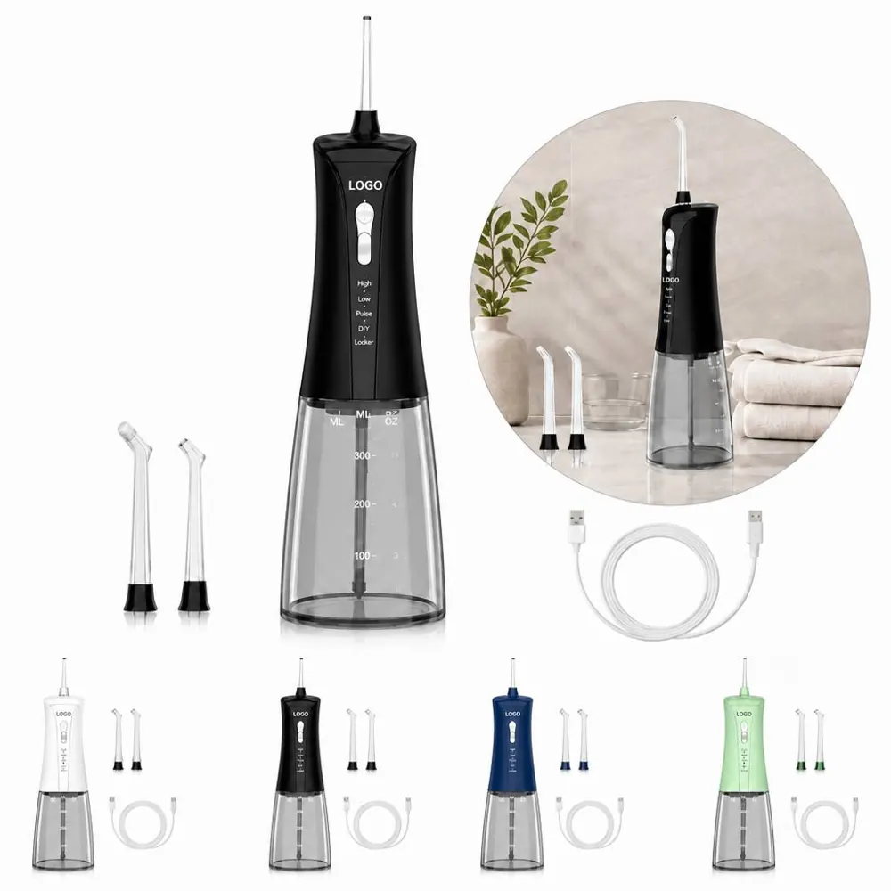 Water Powered Teeth Cleaner with Adjustable Pressure