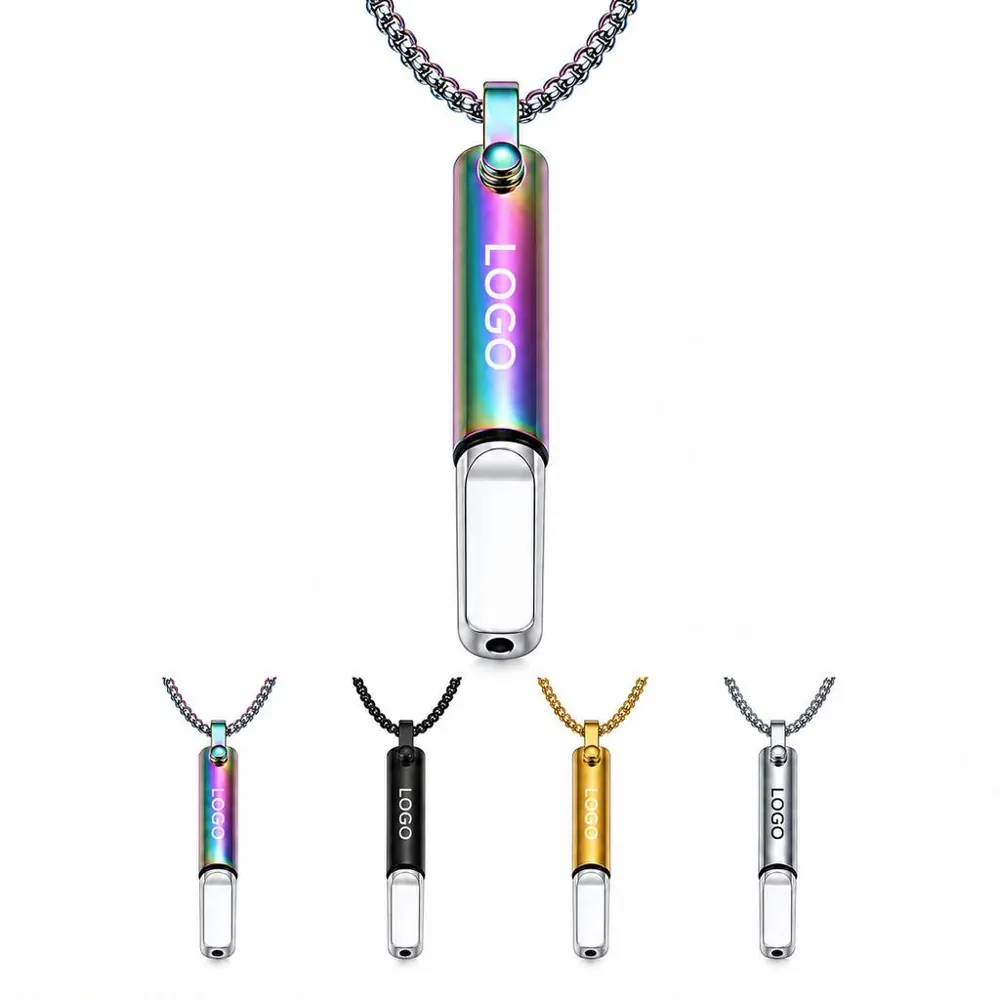 Mindful Breathing Necklace for Stress Relief and Calm