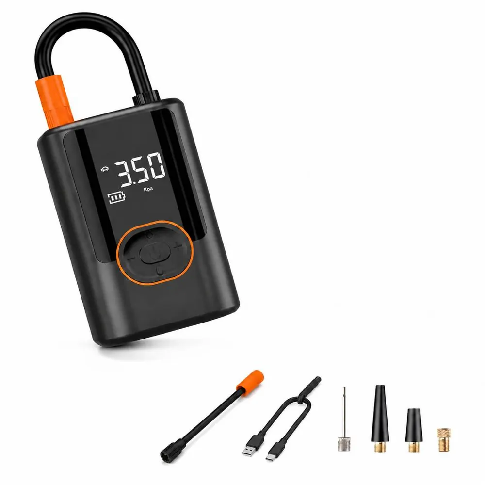 Portable Air Pump & Power Bank with Digital Gauge 2