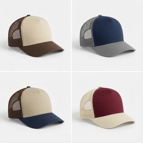 Comfort-Fit Foam Front & Mesh Cap
