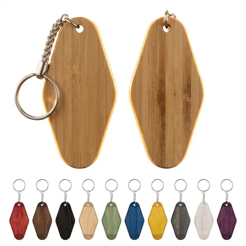The Zen Key Holder: Sustainable Bamboo Motel Accessory