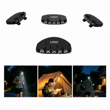 LED Hat Clip Light Hands-Free for Reading Camping Repair
