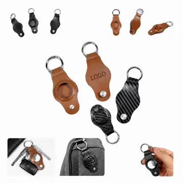 Carbon Fiber Key Organizer Keychain with Secure Screw Lock
