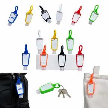 1 oz Hand Sanitizer with Silicone Holder for Travel