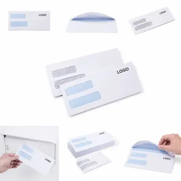 Self Seal Security Envelope with Tamper-Evident Closure