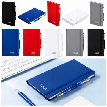 PU Leather Journal with Pen, Lined Pages, Secure Closure