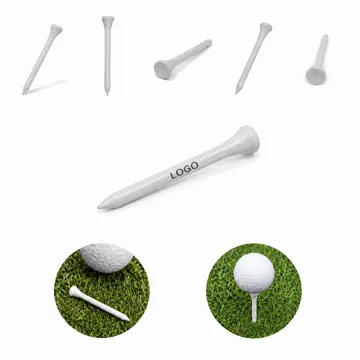 Natural Hardwood Golf Tees 3-1/4 Inch for Drivers & Irons