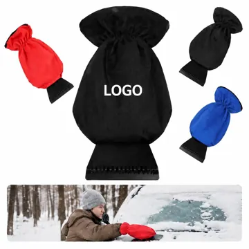 Waterproof Ice Scraper Mitt with Insulated Glove