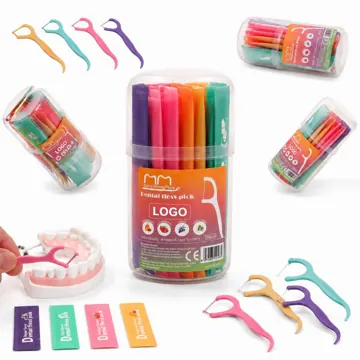 Fruit Flavored Dental Floss Picks, Individually Wrapped