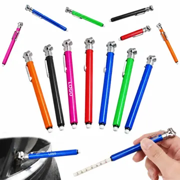 Aluminum Pencil Tire Gauge 10-50 PSI for Car, Truck
