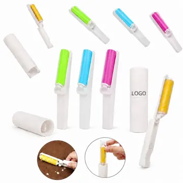 Foldable Lint Roller Brush for Travel, Reusable Pet Hair