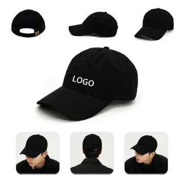 Unstructured Cotton Twill Baseball Cap with Adjustable Strap