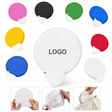 Foldable Nylon Flying Disc for Outdoor Play
