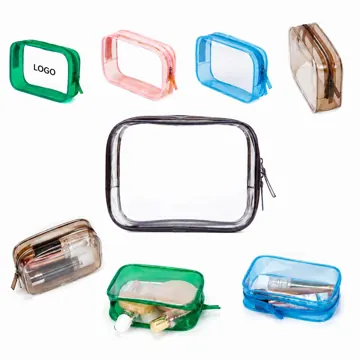 Waterproof Large Capacity PVC Makeup Bag with Multiple