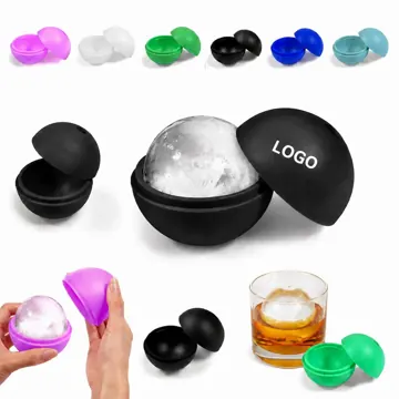 Food-Grade Silicone Ice Mold for Large Round Whiskey Ice