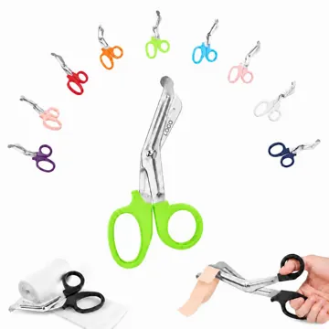 Stainless Steel Trauma Shears with Blunt Tip for Emergency