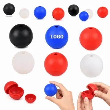 Slow Melt Silicone Ice Mold for Sphere Cubes, Food-Grade