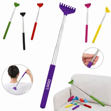 Extendable Stainless Steel Back Scratcher with Ergonomic