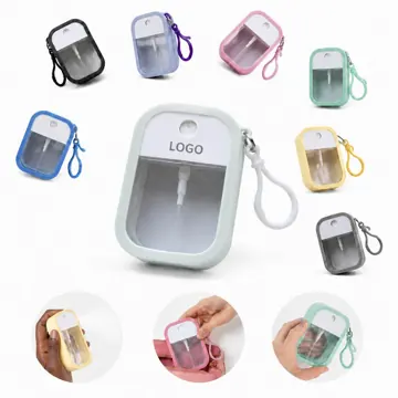 Refillable Card-Style Hand Sanitizer Spray, Quick-Dry